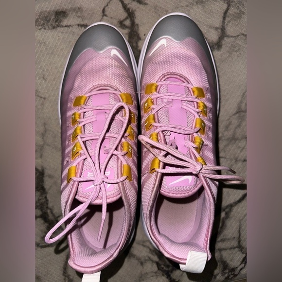 Nike air max axis gs big kids activewear sneakers pink 7Y running gym athleisure - Picture 4 of 9